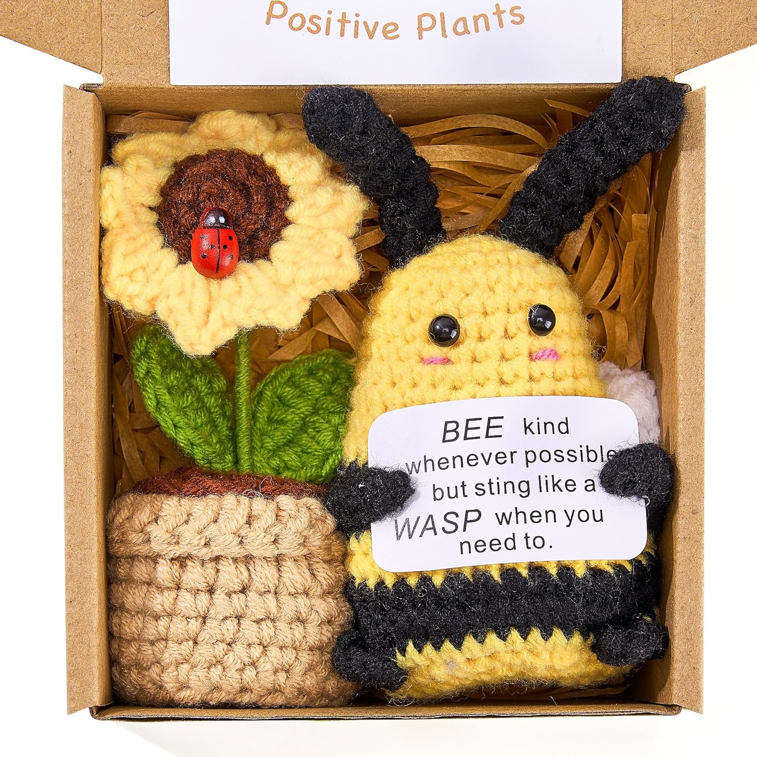 Home Textiles Europe - Funny Positive Energy Bee Doll With
