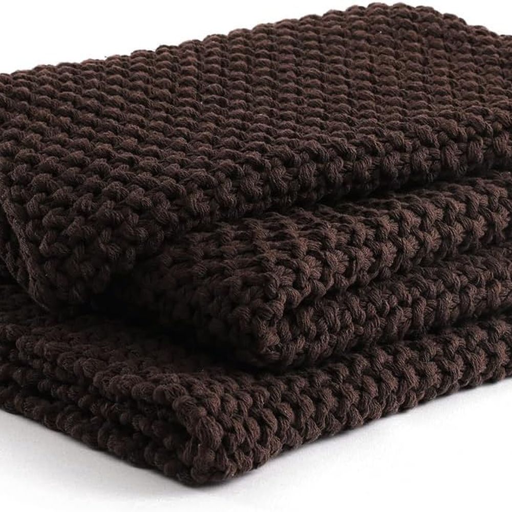 Throw Blanket Chunky Knit - Chunky Cotton Knit Throw Blanket, Cable