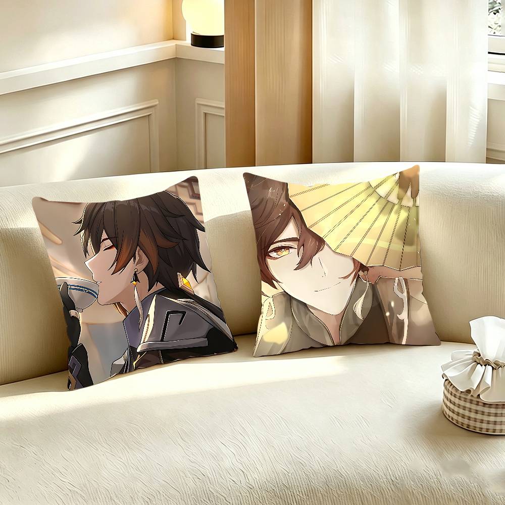 Home Textiles Là Gì - G-Genshin Impact zhong l-li Pillow Case