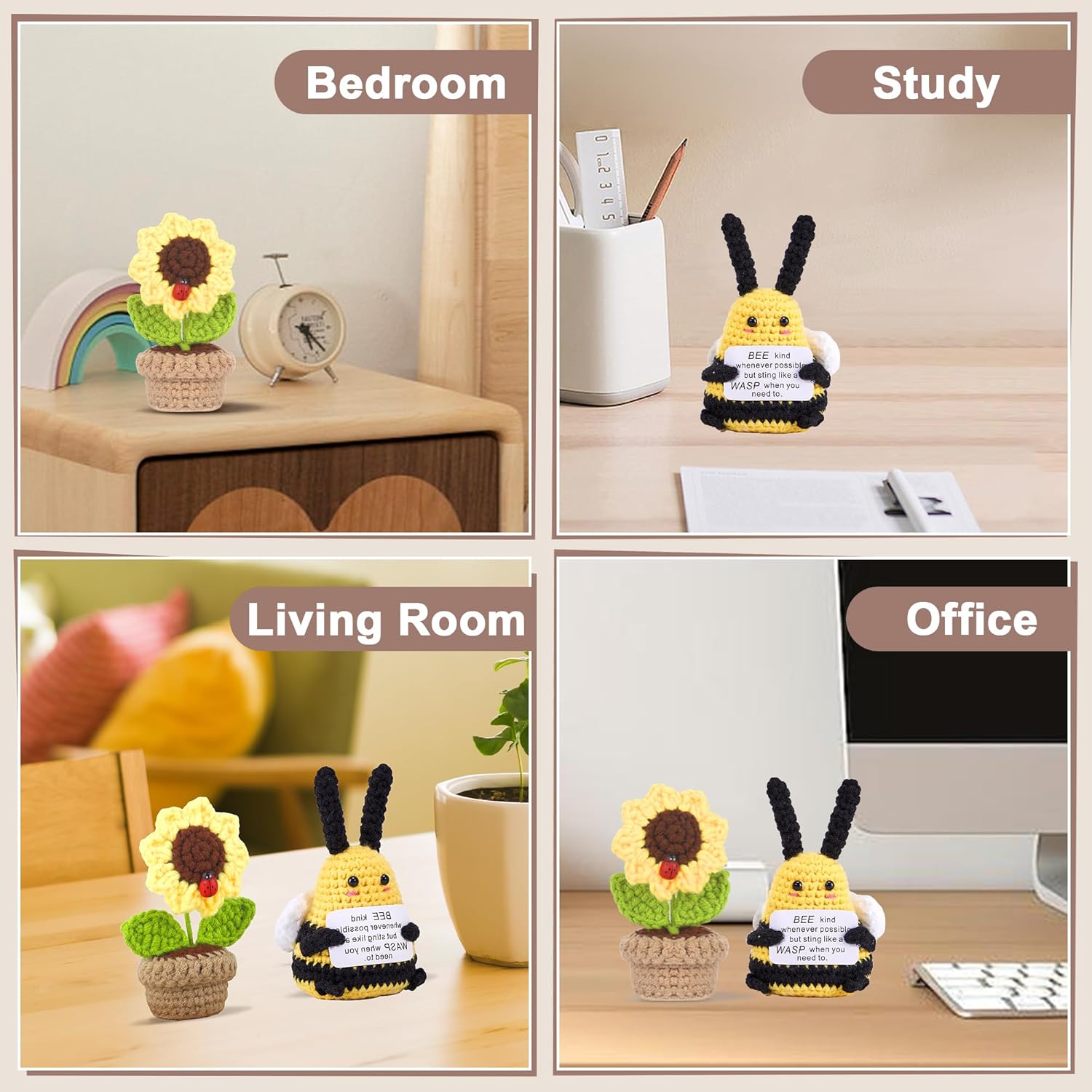Funny Positive Energy Bee Doll - đánh giá và giá Home Textiles Europe