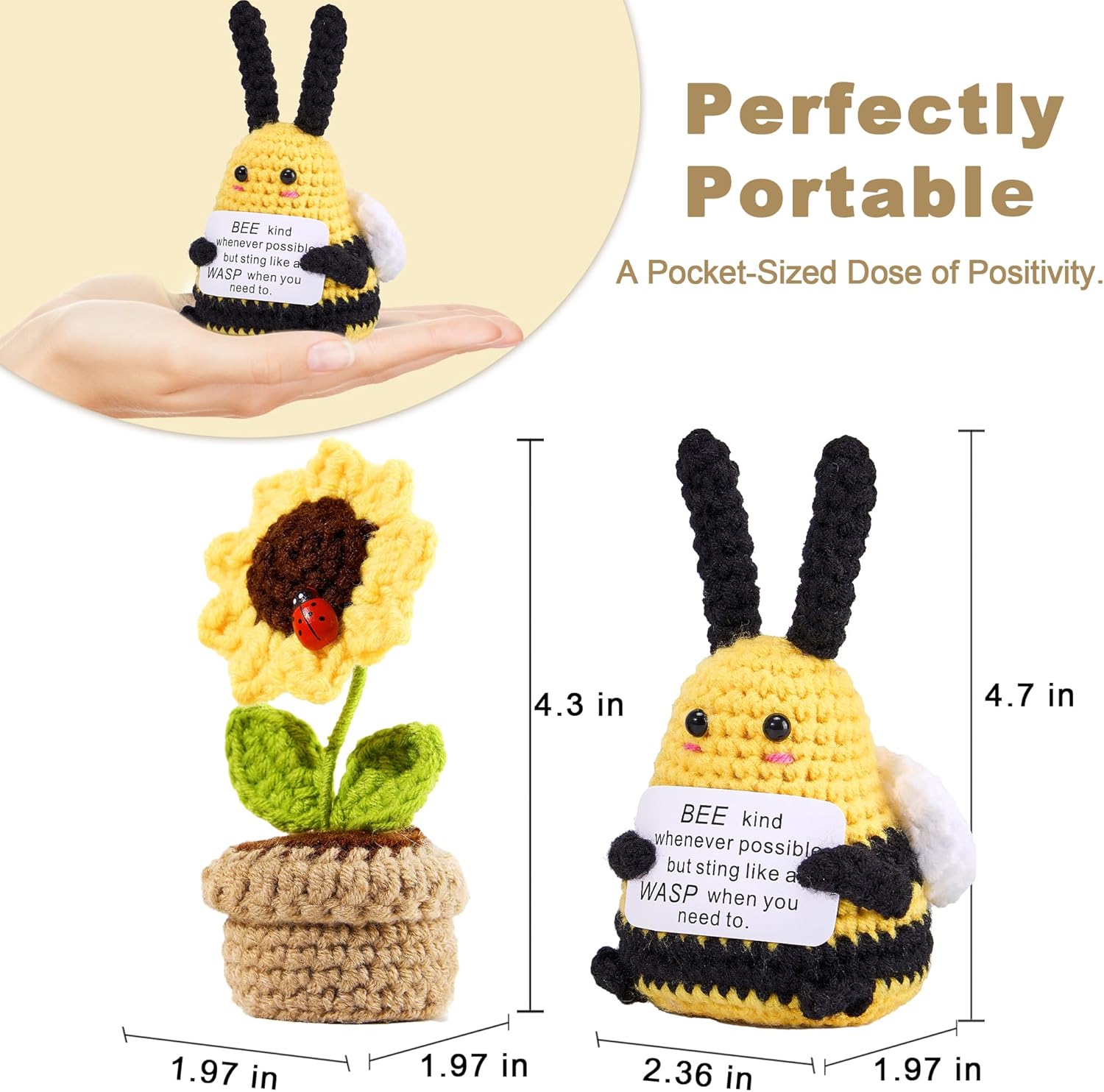 Funny Positive Energy Bee Doll - đánh giá và giá Home Textiles Europe