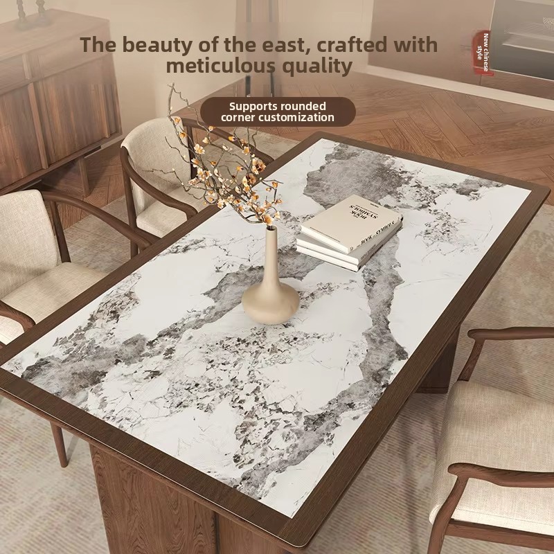Premium Marble Pattern Table M - đánh giá và giá Home Textiles Premium