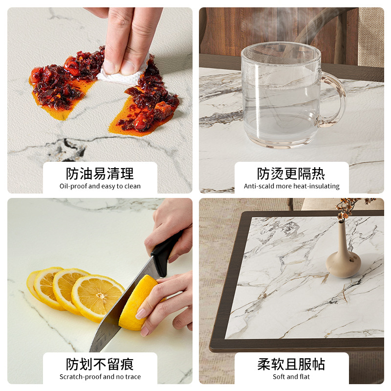 Premium Marble Pattern Table M - đánh giá và giá Home Textiles Premium