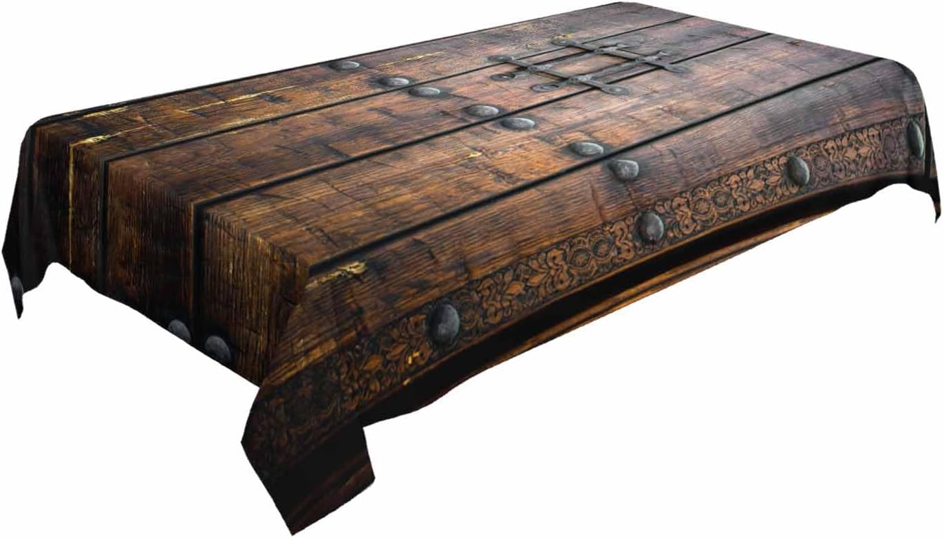 Medieval Ancient Wooden Door T - đánh giá và giá Home Textiles Premium
