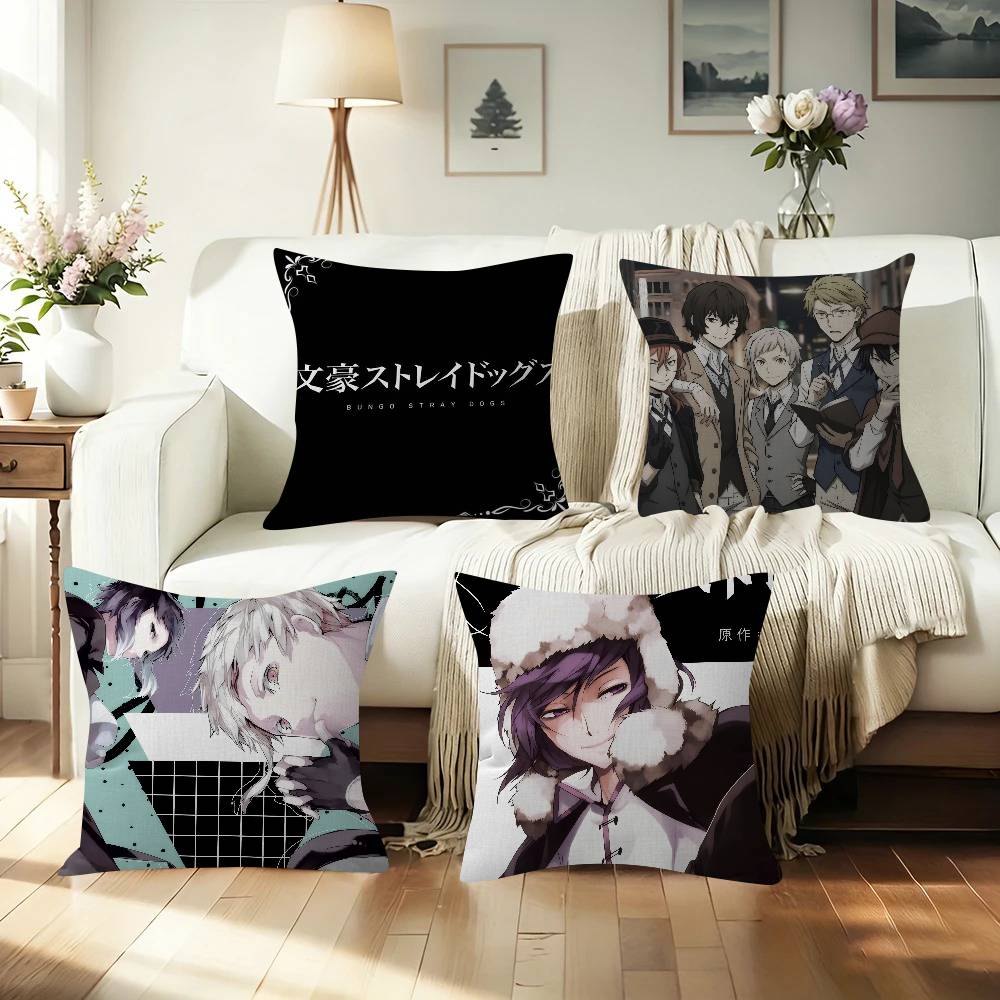 Anime B-Bungo Stray Dogs  Cush - đánh giá và giá Home Textiles Throw