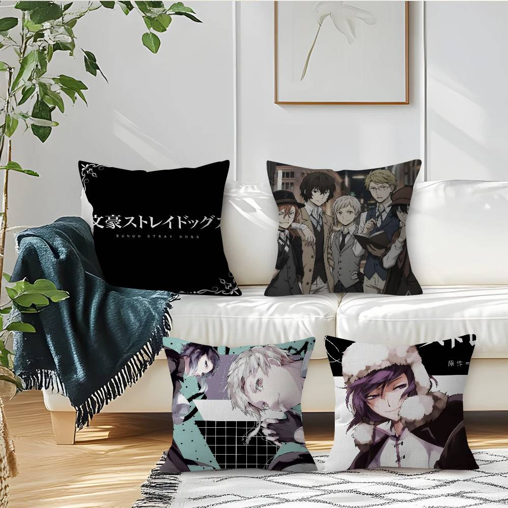 Anime B-Bungo Stray Dogs  Cush - đánh giá và giá Home Textiles Throw