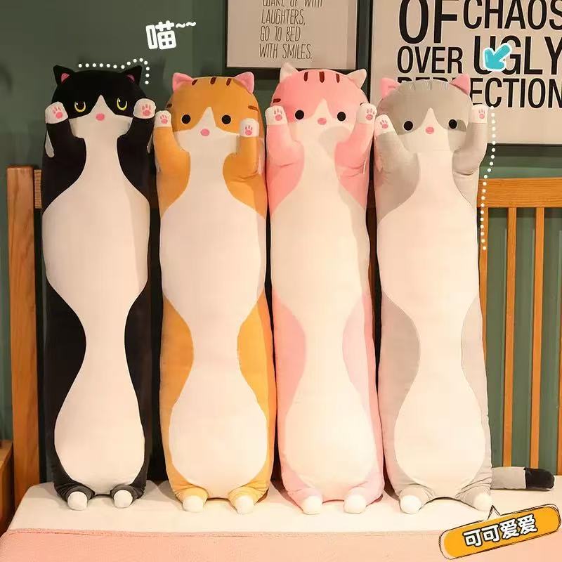 19.5in Cute 50cm Cat Plush Toy - đánh giá và giá Bolster Pillow Long