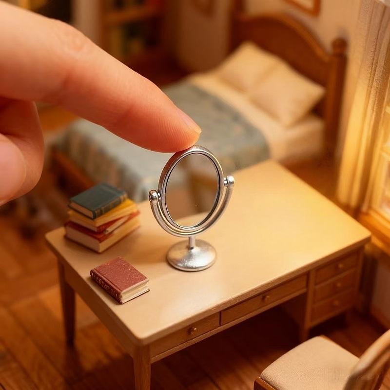 1Pcs Miniature Retro Mirror Dr - đánh giá và giá Vintage Home Textiles