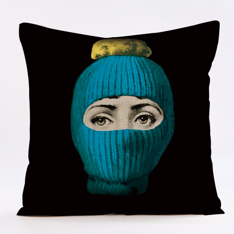 Abstract Nordic facial pattern - đánh giá và giá Home Textiles Throw