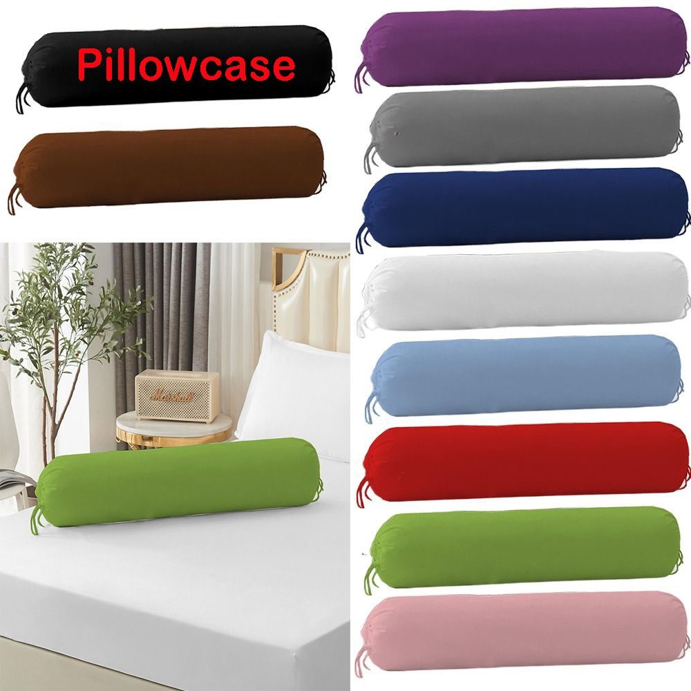 Solid Color Long Cylindrical P - đánh giá và giá Bolster Pillow Long