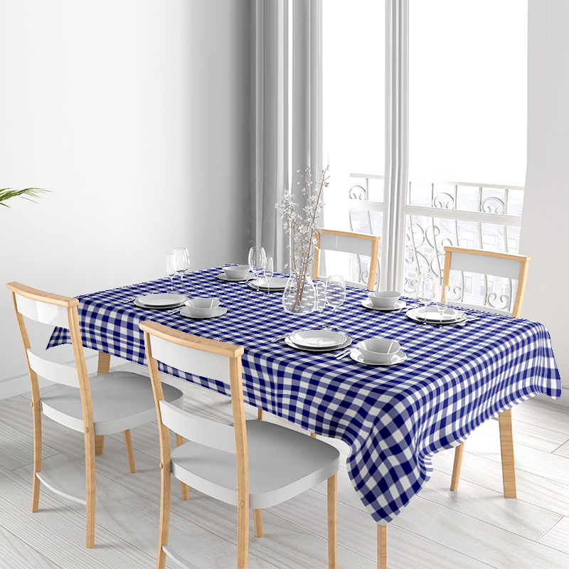 Classic Checkered Tablecloth - - đánh giá và giá Home Textiles Premium