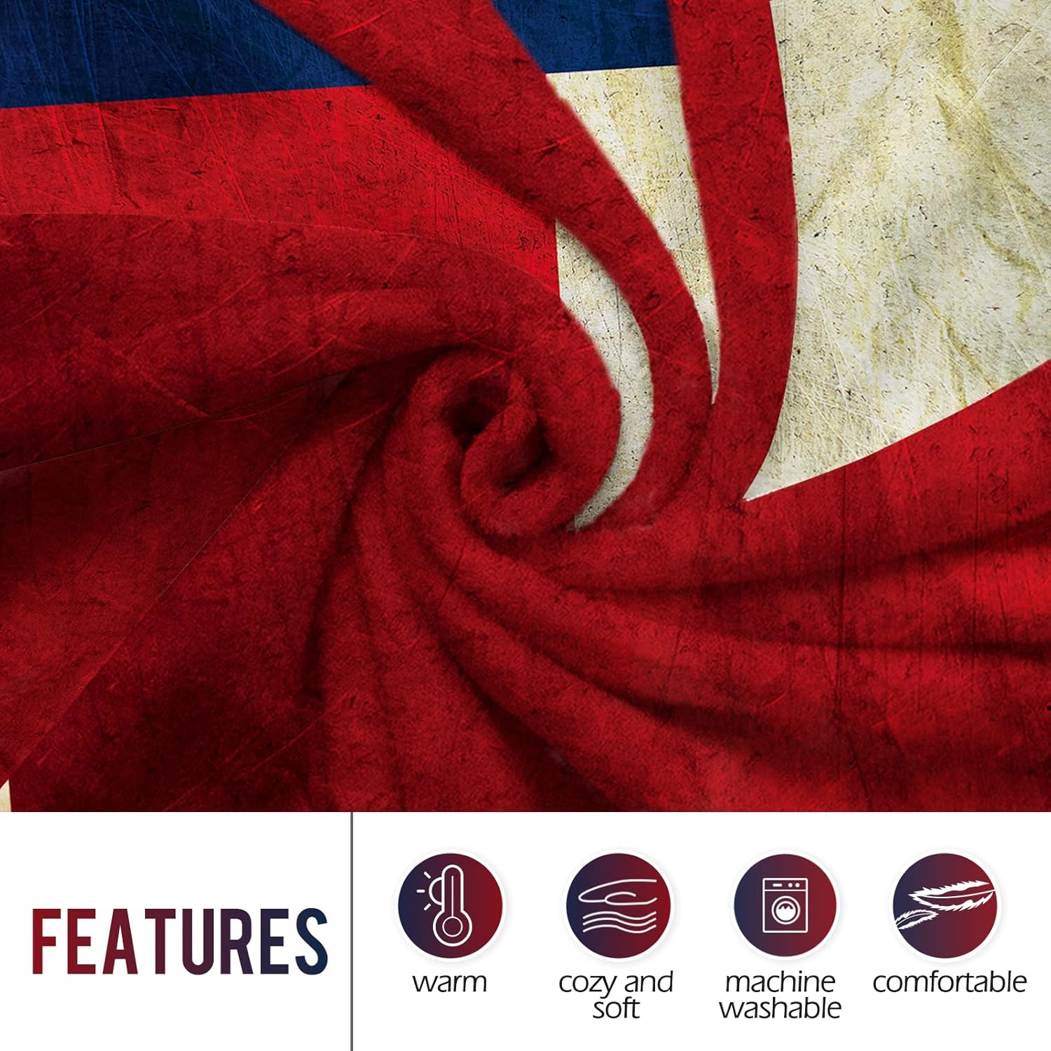 Levens Texas Flag Throw Blanke - đánh giá và giá Home Textiles Throw