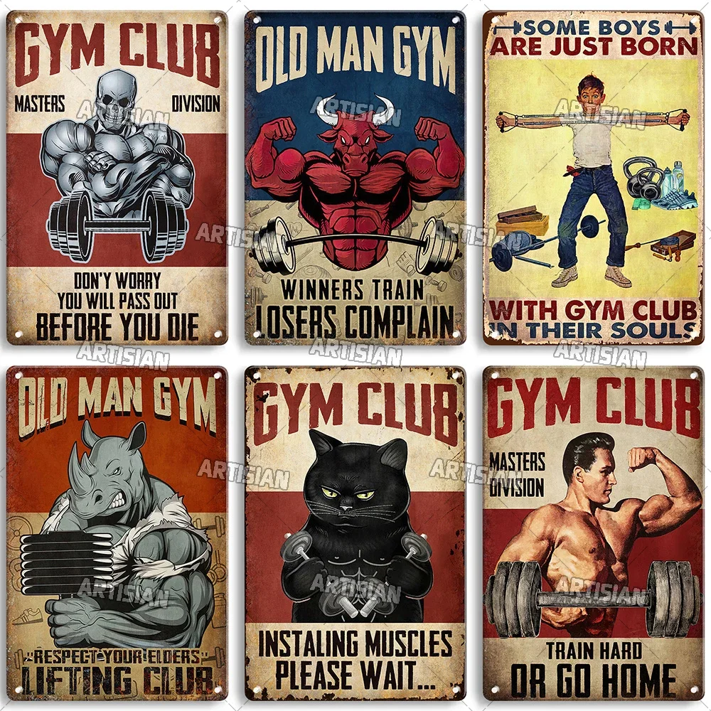 Old Man Gym Club Inspirational - đánh giá và giá Vintage Home Textiles