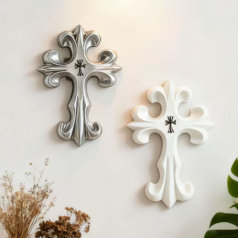 Retro Cross Wall Decor Gothic  - đánh giá và giá Vintage Home Textiles