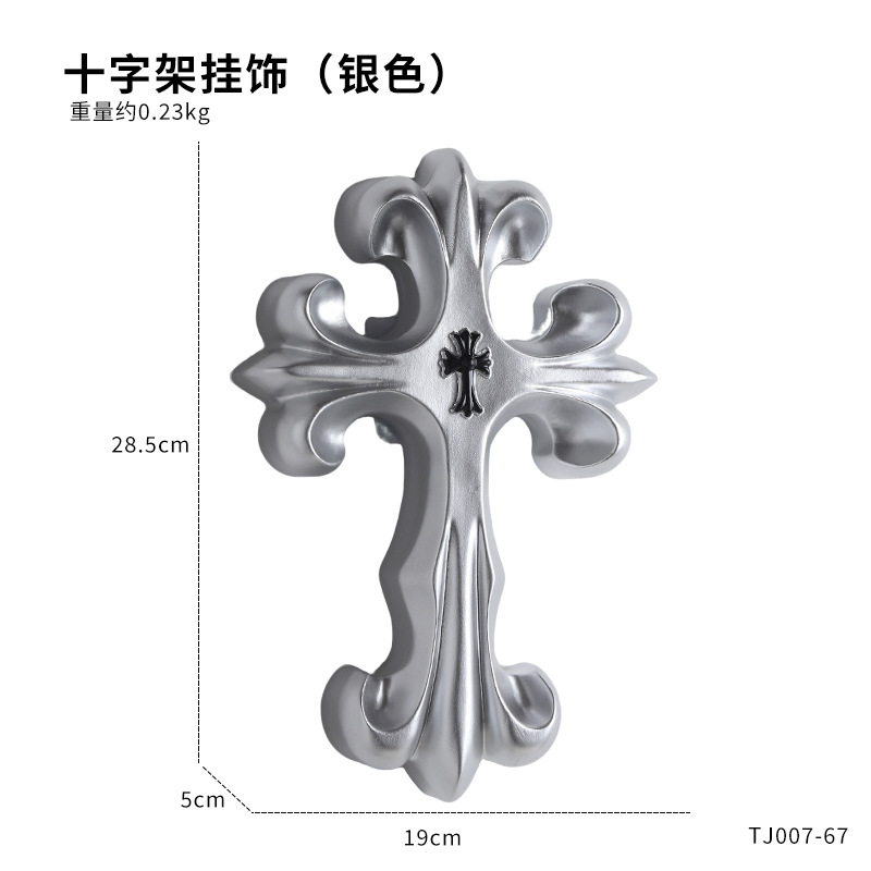 Retro Cross Wall Decor Gothic  - đánh giá và giá Vintage Home Textiles