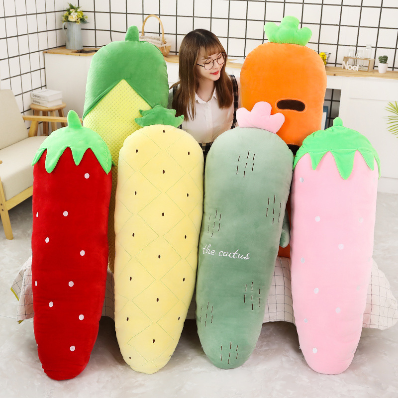 50/70/120CM Long Fruits Plush  - đánh giá và giá Bolster Pillow Long