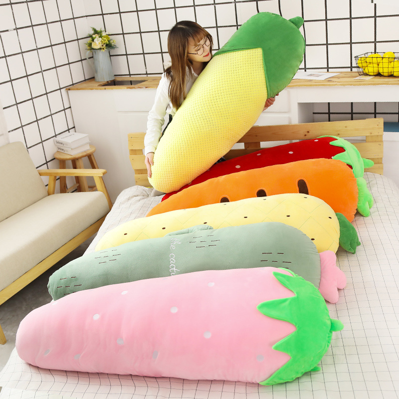 50/70/120CM Long Fruits Plush  - đánh giá và giá Bolster Pillow Long