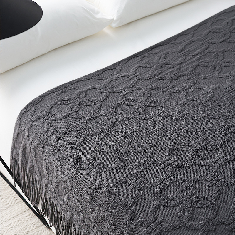 Nordic Knit Bed Runner  Soft T - đánh giá và giá Home Textiles Throw