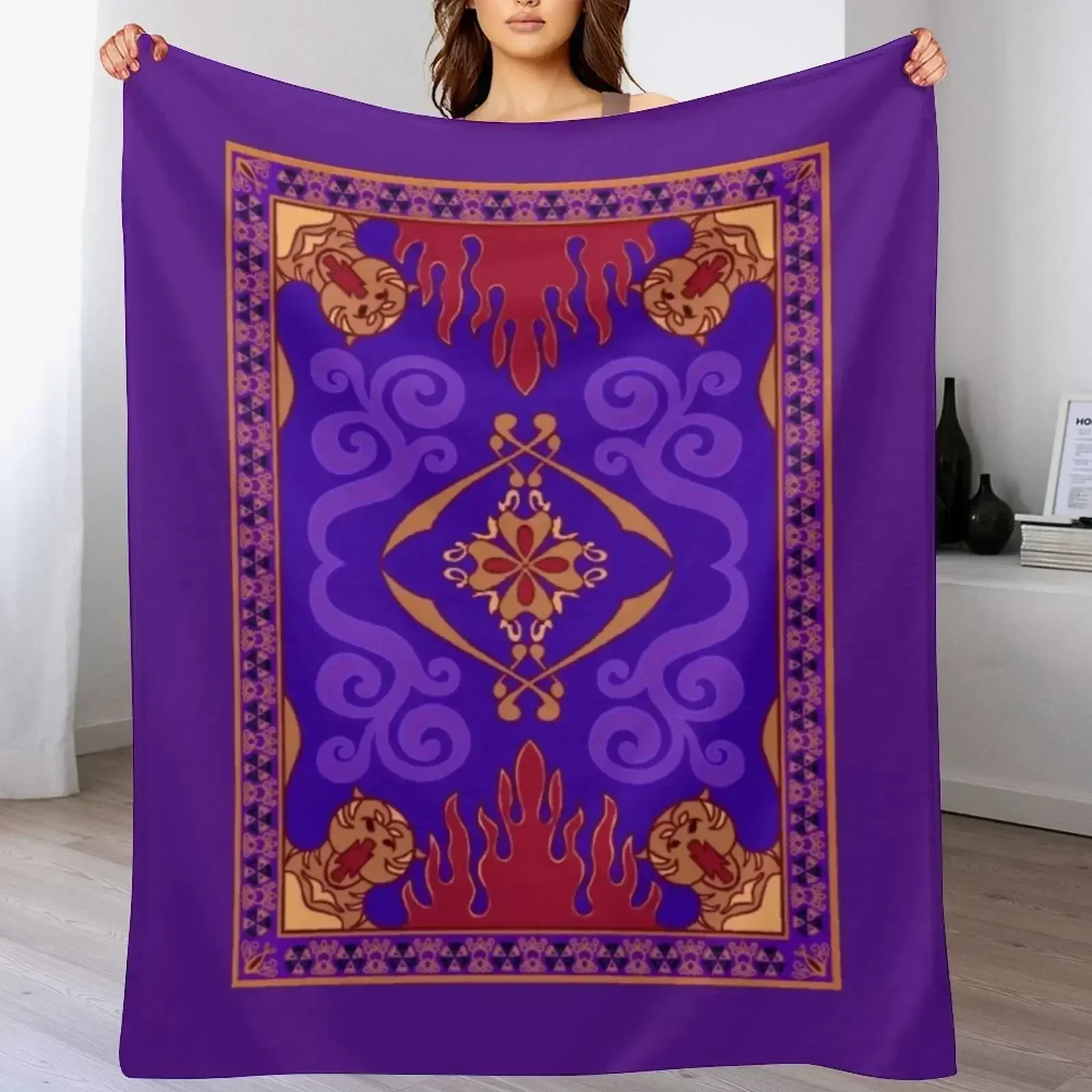 Aladdin  Magic Carpet Throw Bl - đánh giá và giá Home Textiles Throw