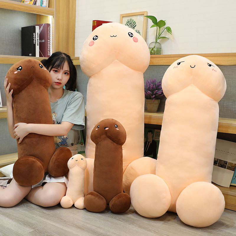 Long Lifelike Penis Plush Toy  - đánh giá và giá Bolster Pillow Long